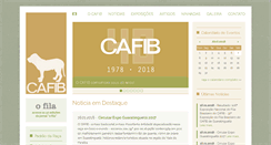 Desktop Screenshot of cafibbrasil.com